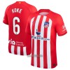 Camisola Atlético Madrid Koke 6 Homen Equipamento 1ª 23/24